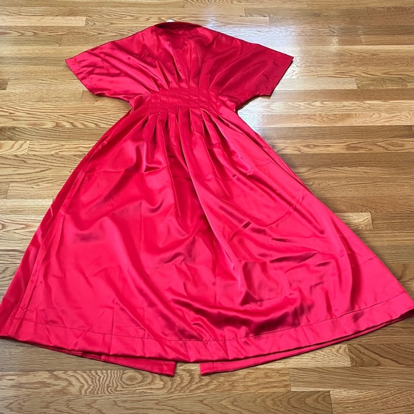 Anthropologie X Exquise Tobie Satin Shirt Dress Size Small NWT - Picture 13 of 13